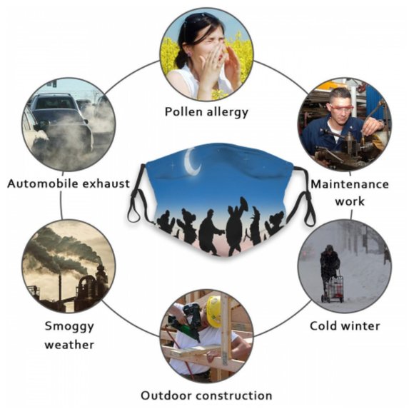 Grateful dead Face Cover Headband Balaclavas - Picture 6 of 6